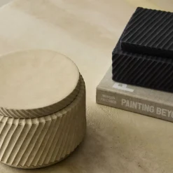 West Elm Asher Ceramic Decorative Boxes