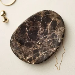 West Elm Asymmetrical Marble Trays
