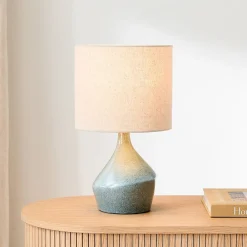 West Elm Asymmetry Ceramic Table Lamp (17")