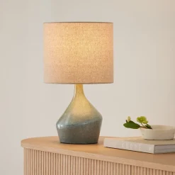 West Elm Asymmetry Ceramic Table Lamps (–)