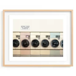 West Elm At The Laundromat Framed Wall Art by Minted for