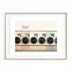 West Elm At The Laundromat Framed Wall Art by Minted for