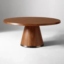 West Elm Aubin Round Pedestal Coffee Table (36")
