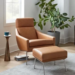 West Elm Austin Leather Chair