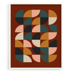 West Elm Autumn Framed Wall Art by Minted for