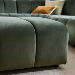 West Elm Avalon Channeled Ottoman