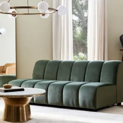 West Elm Avalon Channeled Sofa (68.5")
