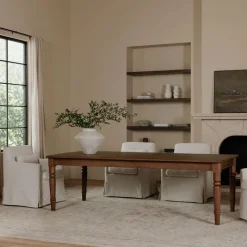 West Elm Avenne Slipcover Dining Chair
