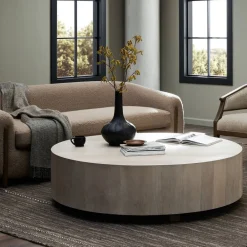 West Elm Aventport Coffee Table (–)