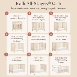 Kids West Elm Babyletto Rolli 9-in-1 Crib