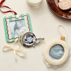 West Elm Baby Photo Frame Ornament Collection