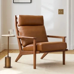 West Elm Barlow Leather Chair