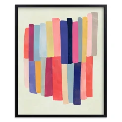 West Elm Barred Framed Wall Art by Minted for