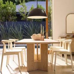 West Elm Barwell Dining Table (78", 94")