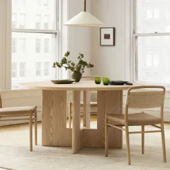 West Elm Barwell Round Dining Table (, )