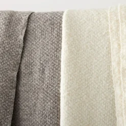West Elm Basketweave Boucle Throw