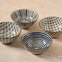 West Elm Baso Ceramic Dip Bowls (Set of 4)
