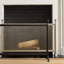 West Elm Bauble Fireplace Screen