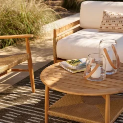 West Elm Baycrest Outdoor Teak Coffee Table (32")