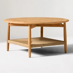 West Elm Baycrest Outdoor Teak Coffee Table Protective Cover