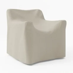West Elm Baycrest Outdoor Teak Lounge Chair Protective Cover