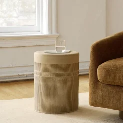 West Elm Bea Ceramic Indoor/Outdoor Side Table (13")