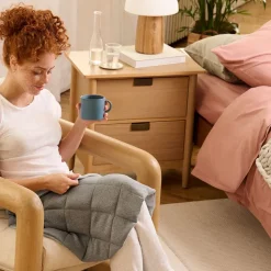 West Elm Bearaby Lounger - Weighted & Heated Lap Pad