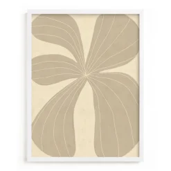 West Elm Beige Framed Wall Art by Minted for