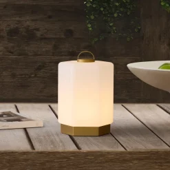 West Elm Bellemere Indoor/Outdoor Wireless Portable Lamp (7")
