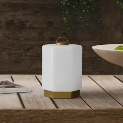 West Elm Bellemere Indoor/Outdoor Wireless Portable Lamp (7")