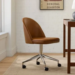 West Elm Belmar Leather Office Chair