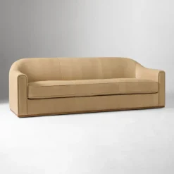 West Elm Bennett Leather Sofa (60"–96")