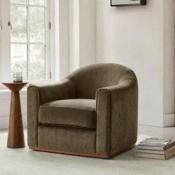 West Elm Bennett Swivel Club Chair