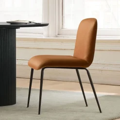 West Elm Bennie Leather Dining Chair