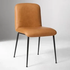 West Elm Bennie Leather Dining Chair