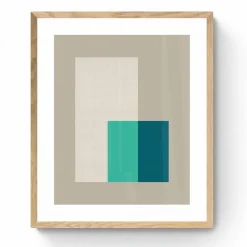 West Elm Bentuk I Framed Wall Art by Susana Paz