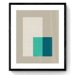 West Elm Bentuk I Framed Wall Art by Susana Paz