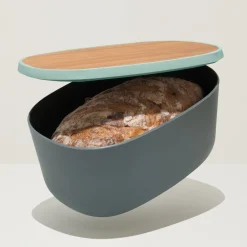 West Elm BergHOFF Leo Bamboo Bread Box & Cutting Board