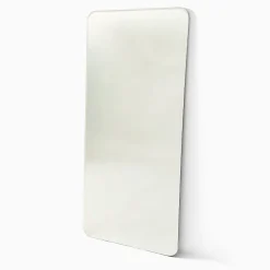 West Elm Beveled Edge Frameless Rectangle Floor Mirror