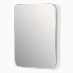 West Elm Beveled Edge Frameless Rectangle Wall Mirror
