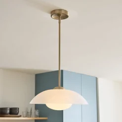 West Elm Bezel Pendant (16")