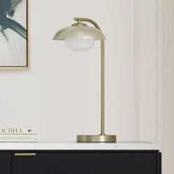 West Elm Bezel Table Lamp (19")