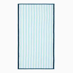 West Elm Biarritz Woven Stripe Beach Towel