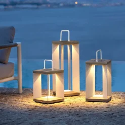 West Elm Blade Solar LED Lantern