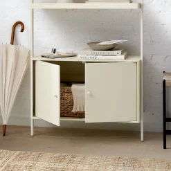 West Elm Blaine Shelf Unit w/ Storage (31.5")
