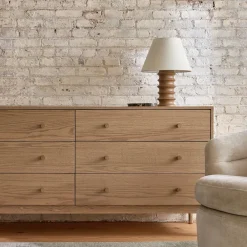 West Elm Blakley Solid Wood Dresser (52"–84")