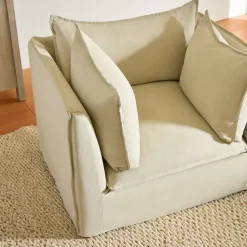 West Elm Bleecker Down-Filled Slipcover Chair