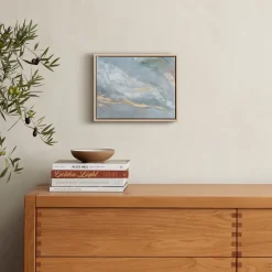 West Elm Blue Sage Wall Art by Minted for