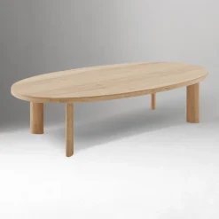 West Elm Boardwalk Oval Nesting Table