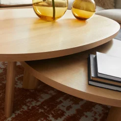 West Elm Boardwalk Round Nesting Table